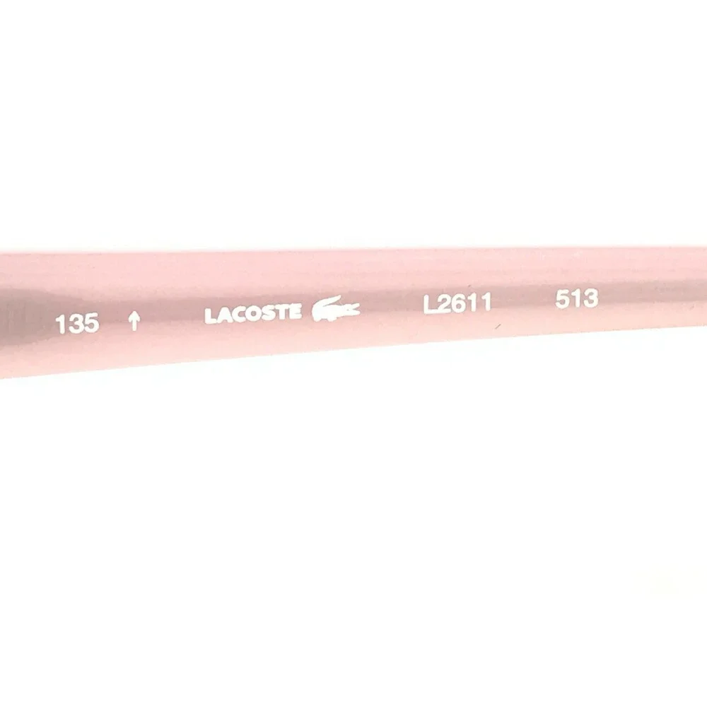 Lacoste Eyeglasses Frames L2611 513 Purple Rectangular Cat Eye 53-17-135